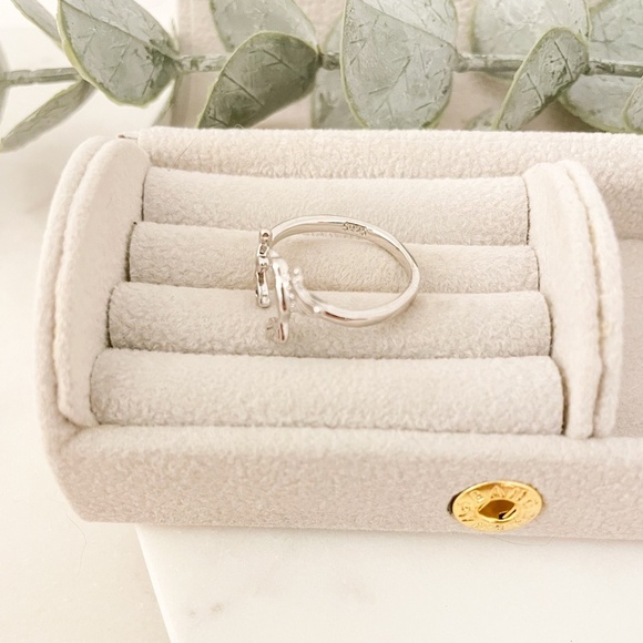 925 Sterling Silver Hummingbird Ring Bird Ring Tree Branch Ring Leaf Ring - Picture 6 of 9